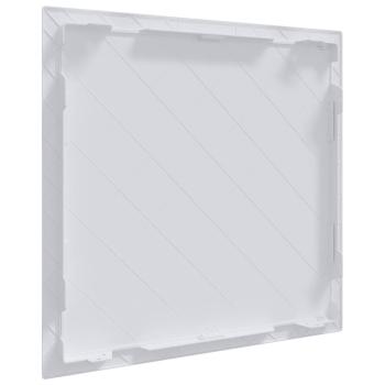 Zugangspanels Weiß 40 x 40 cm ABS Kunststoff