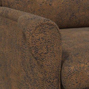 Moderner Sessel Braun Stoff, Holz Standard Ergonomisch Sessel