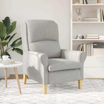 hellgrauer Sessel Hellgrau Stoff Standard Ergonomisch