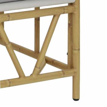 Gartenbank mit Kissen 110x80x71 cm Stahl