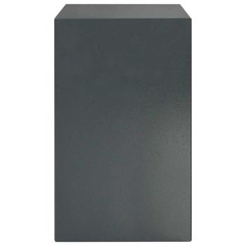 Elektronischer Digital Safe mit Fingerabdruckschloss 31x35x50 cm Stahl