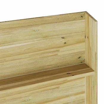 Garten Pflanzenständer 5-Stufen 90x15x180 cm imprägniertes Holz