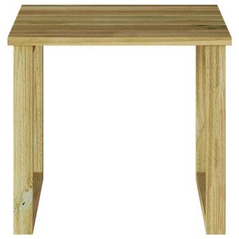 Sonnenbett Tisch 40x40x36 cm Imprägniertes Kiefernholz