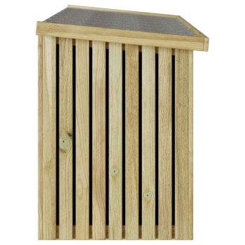 Aufbewahrungsbox 119x44x58,5 cm behandeltes Kiefernholz