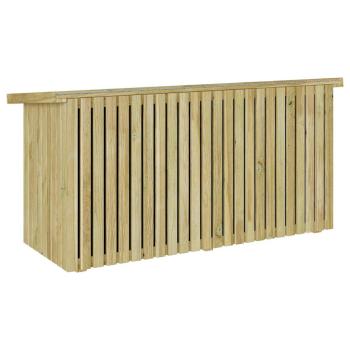 Aufbewahrungsbox 119x44x58,5 cm behandeltes Kiefernholz