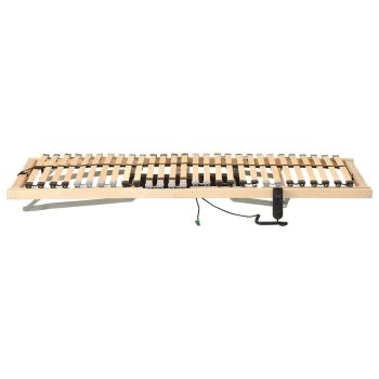 Elektrische Lattenbettbasis mit 26 Latten 7 Zonen 90 x 190 cm