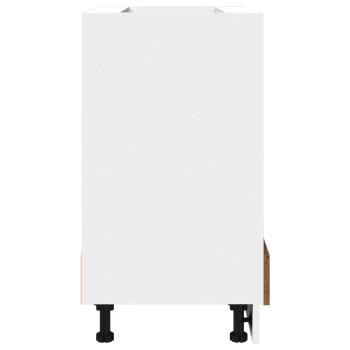 Ofenschrank Alte Holz 60x46x81,5 cm Spanplatte