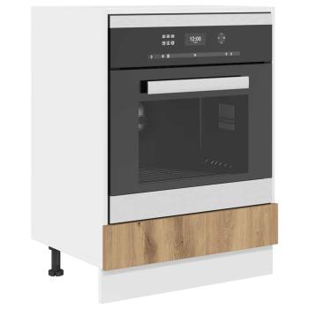 Ofenschrank Artisan Eiche 60x46x81,5 cm Holzwerkstoff