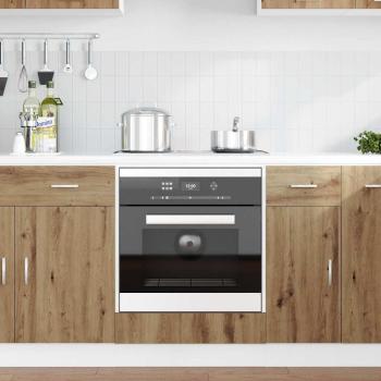 Ofenschrank Artisan Eiche 60x46x81,5 cm Holzwerkstoff