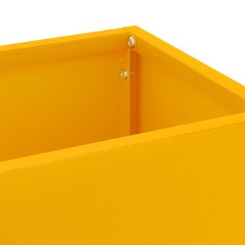 Regenschirmständer Senfgelb Metall Standard Regenschirmständer