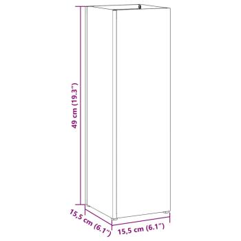 Regenschirmständer Senfgelb Metall Standard Regenschirmständer