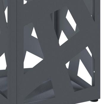 Regenschirmständer Anthrazit Metall Mittel Langlebig