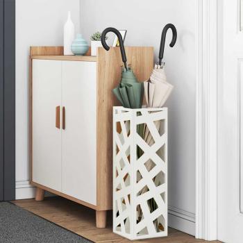 Regenschirmständer Weiß Metall Standard Regenschirmständer