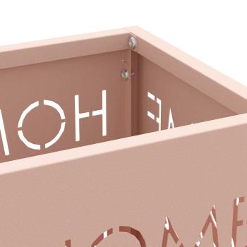 Regenschirmständer Rosa Metall Mittel Dekorative Intarsien