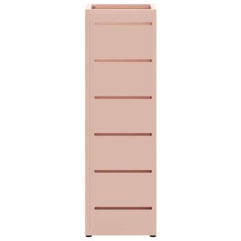 Regenschirmständer Rosa Metall Dekorative Intarsien