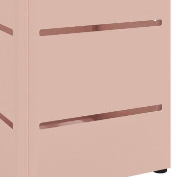 Regenschirmständer Rosa Metall Dekorative Intarsien