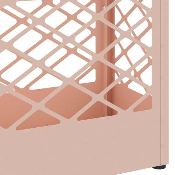 Regenschirmständer Rosa Metall Standard Dekorative Intarsien