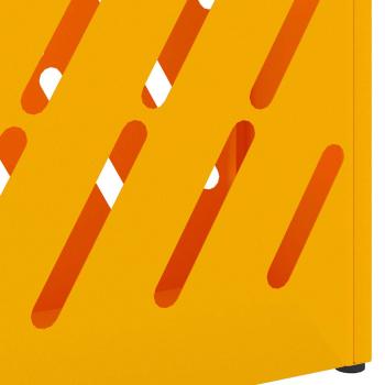 Regenschirmständer Senfgelb Metall Standard Regenschirmständer