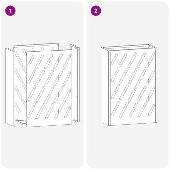 Regenschirmständer Senfgelb Metall Standard Regenschirmständer