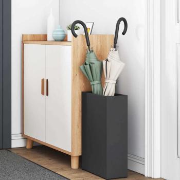 Regenschirmständer Schwarz Metall Standard Stauraum