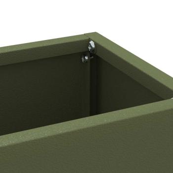 Regenschirmständer Olivgrün Metall Mittel Rechteckig Modern