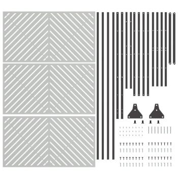 Feuerverzinktes Stahlzaunpanel Feuerverzinkter Stahl Groß