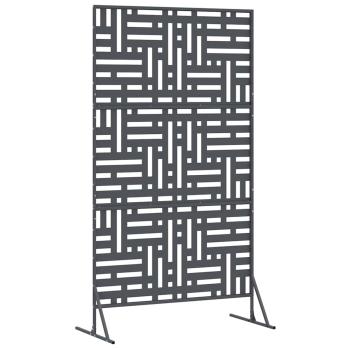 Metallzaunpanel Anthrazit Metall Groß Langlebig Zaunpanel