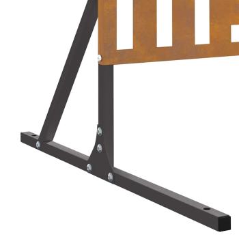 Sichtschutz 180 cm Wetterschutzstahl