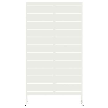 Metallzaunpanel Weiß Metall Standard Langlebig Metallzaunpanel