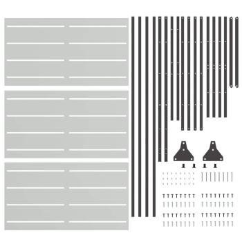 Datenschutzscreen 180 cm Galvanisierter Stahl
