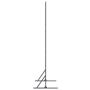 Pulverbeschichtetes Zaunpaneel Anthrazit Pulverbeschichteter Stahl