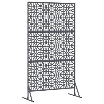 Pulverbeschichtetes Zaunpaneel Anthrazit Pulverbeschichteter Stahl