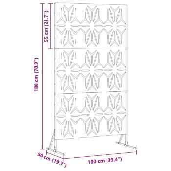 Verzinkter Stahlzaun-Panel Verzinkter Stahl Groß