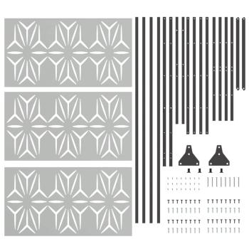 Verzinkter Stahlzaun-Panel Verzinkter Stahl Groß