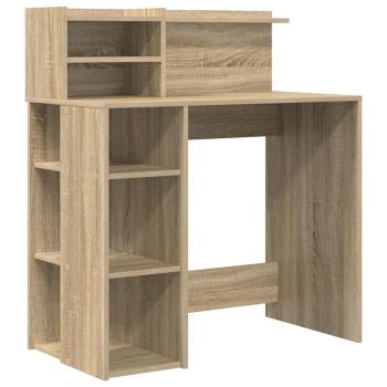 Tisch mit Stauraum Sonoma Oak 90x48x101,5 cm Spanplatte