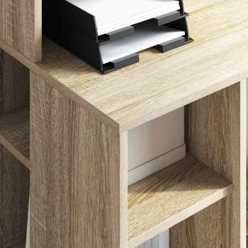Tisch mit Stauraum Sonoma Oak 90x48x101,5 cm Spanplatte