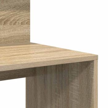 Tisch mit Stauraum Sonoma Oak 90x48x101,5 cm Spanplatte