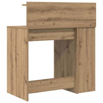 Schreibtisch mit Stauraum Artisan Eiche 90x48x101.5 cm Holzwerkstoff