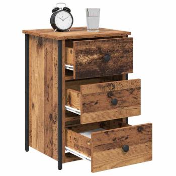 Alter Holztisch Alter Holz MDF, Spanplatte, Metall Mittel