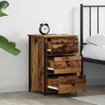 Alter Holztisch Alter Holz MDF, Spanplatte, Metall Mittel