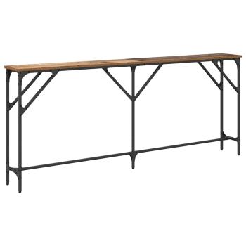 Konsolentisch Altholz 180x23x75 cm Kunstholz