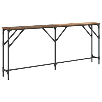 Konsolentisch Altholz 180x23x75 cm Kunstholz
