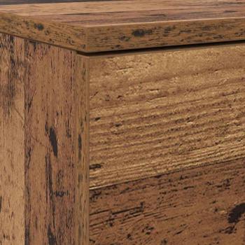 Schuhschrank Altholz 100.5x28x100 cm Engineered Wood