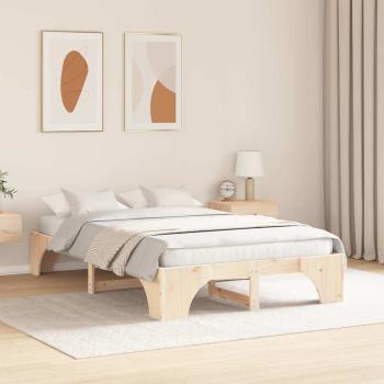 Bettgestell Naturholz Massivholz Kiefer Doppel Langlebig