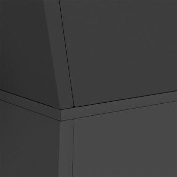 Pflanzenständer Schwarz Kunststoff 35 x 35 x 73 cm