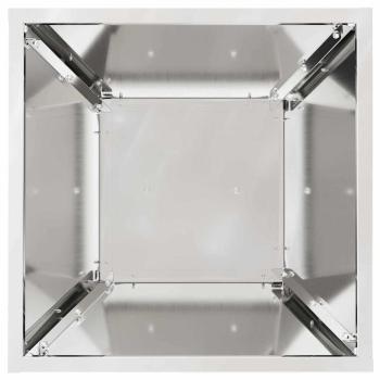 Metallpflanzgefäße Verzinkter Stahl 35 x 35 x 73 cm