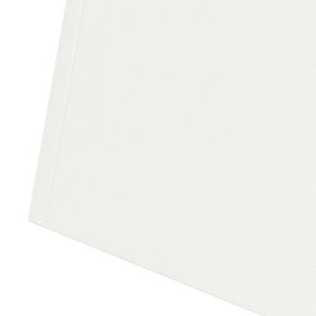 Kegelförmiger Pflanzenständer Weiß Kunststoff Groß