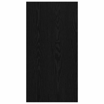Wandmontierter TV-Schrank Schwarz Eiche 37x37x72 cm Engineering Holz