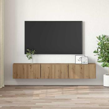 TV-Schranksystem Artisan Eiche MDF, Furnier Mittel TV-Schrank