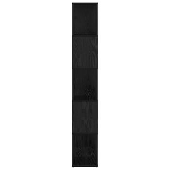 Bücherregal Schwarze Eiche Holzmaterial 60 x 24 x 155 cm